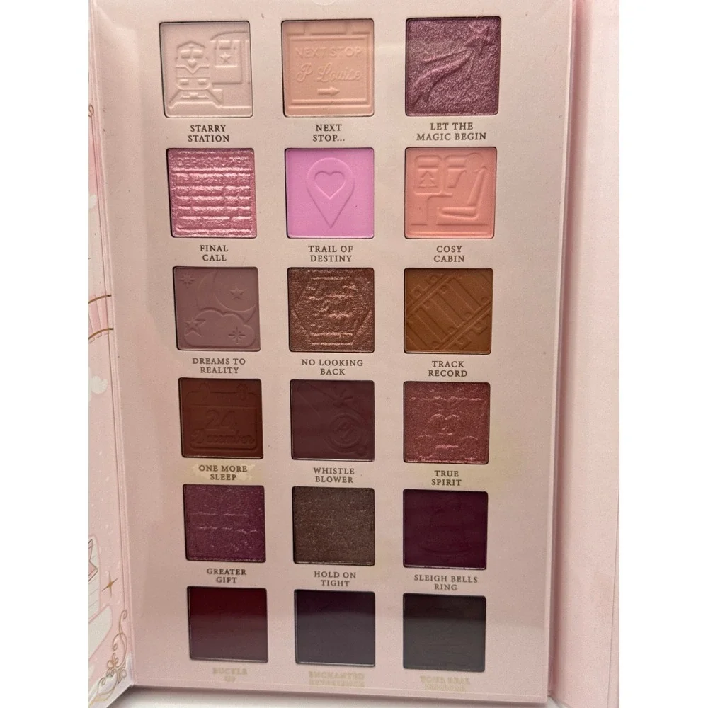 PLouise I Still Believe Eye and Face Palette 54 Shades P.Louise Express Pink NIB